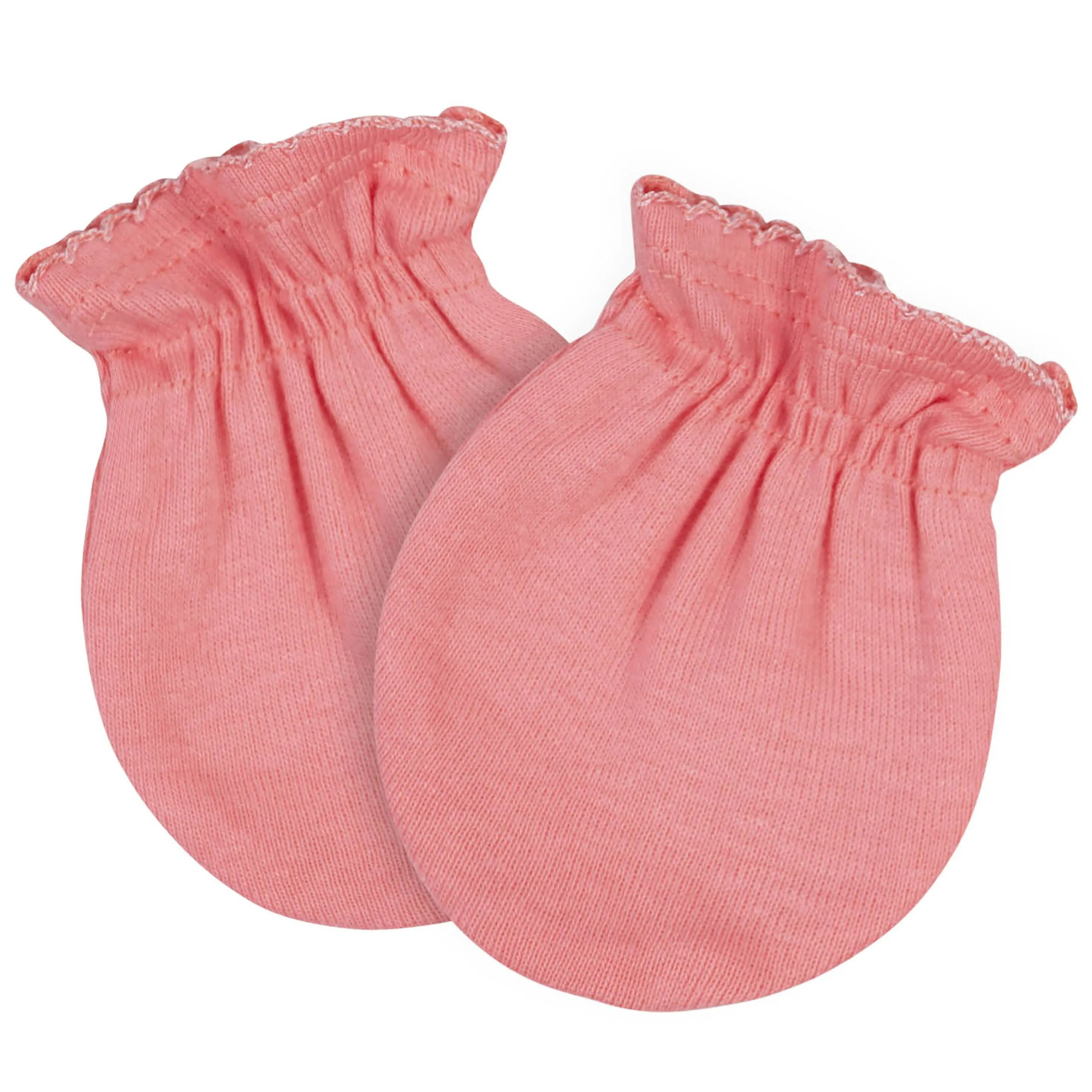 4-Pack Baby Girls Garden Floral No Scratch Mittens