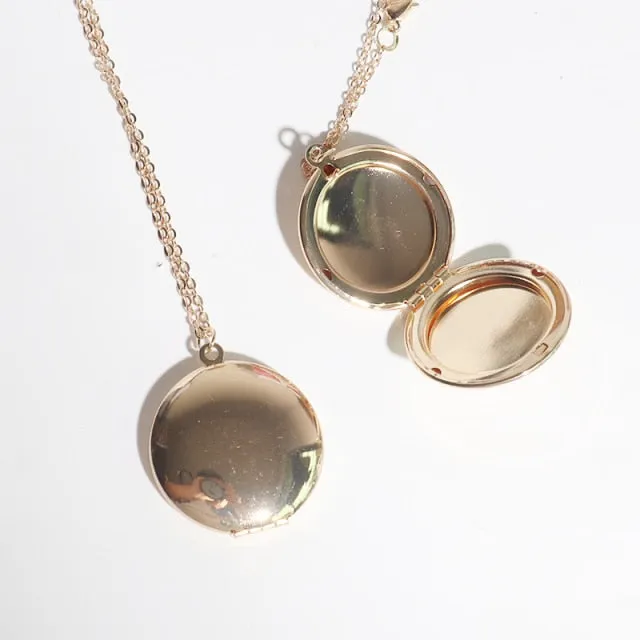 Alice - Dark Academia Book Locket with Pictures