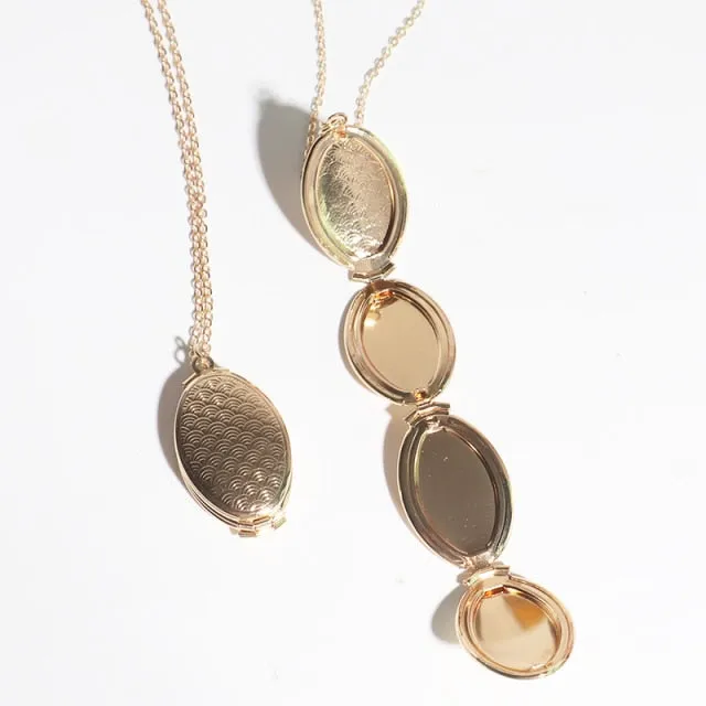 Alice - Dark Academia Book Locket with Pictures