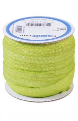 by Annie Fold-Over Elastic in Apple Green