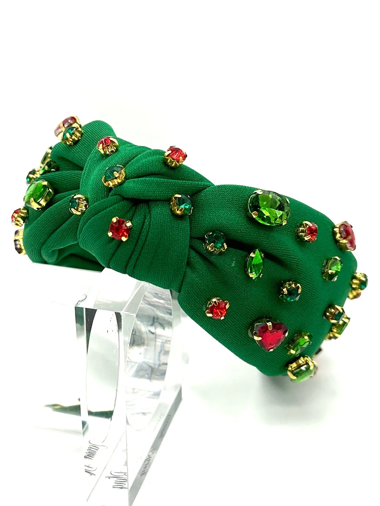 Christmas Colors Gemstone Headbands