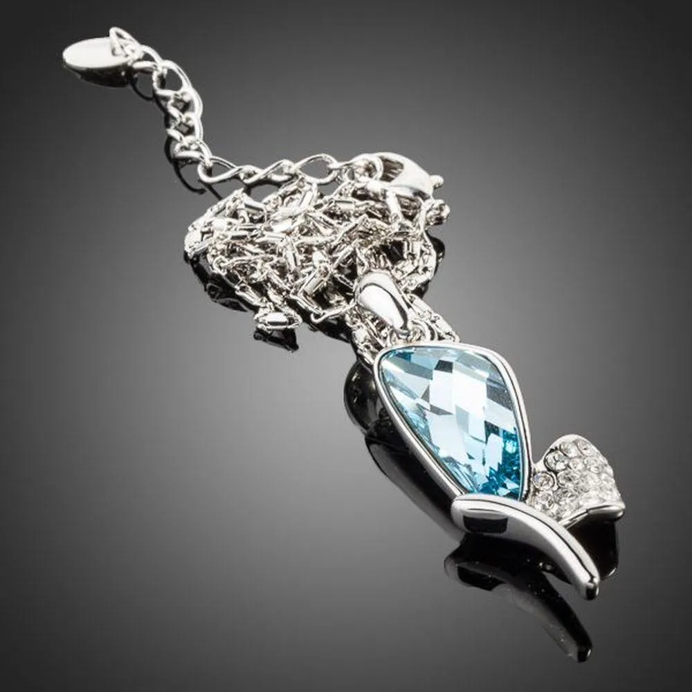 Dragonfly Wings Chain Necklace KPN0068