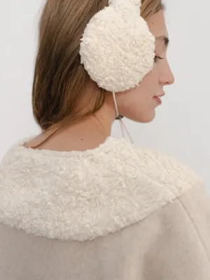 Earmuffs Creme White
