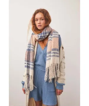 Homecoming Plaid Blanket Mushroom Combo