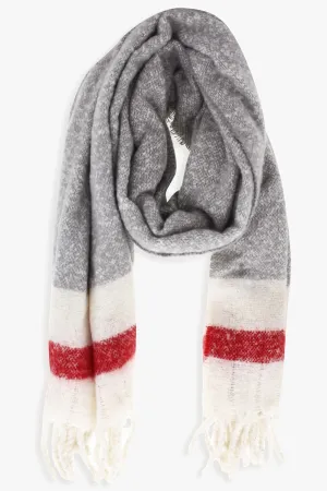 Ladies Oversized Brushed Scarf