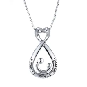 Love Heart choker women pendant necklace