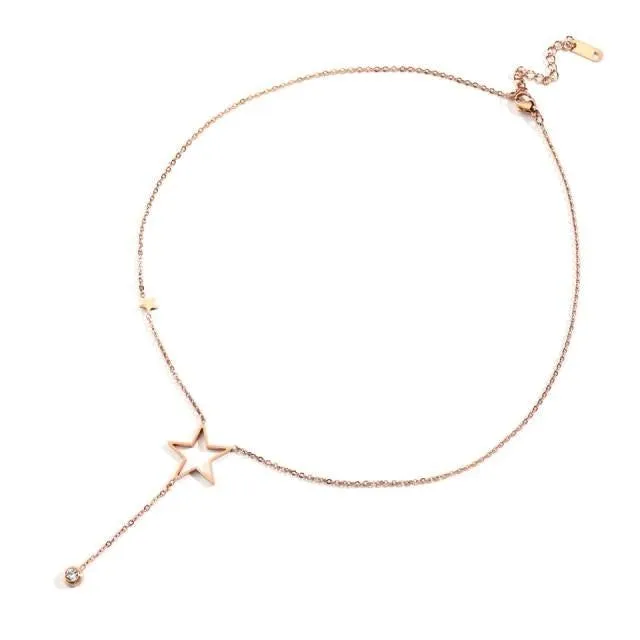 Necklaces Charm Jewelry Multilayer Geometric Patterns #19021B