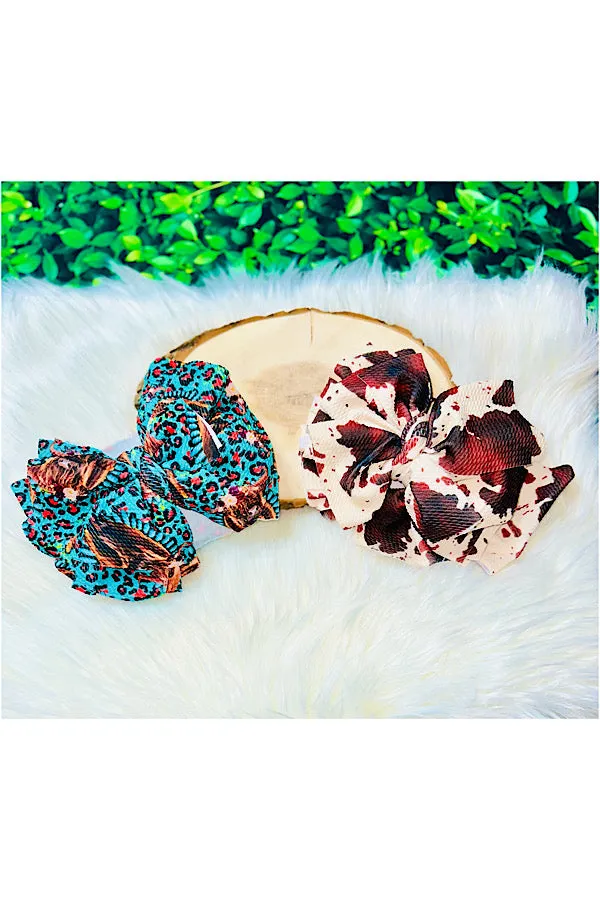 Oversize bow girl's headbands