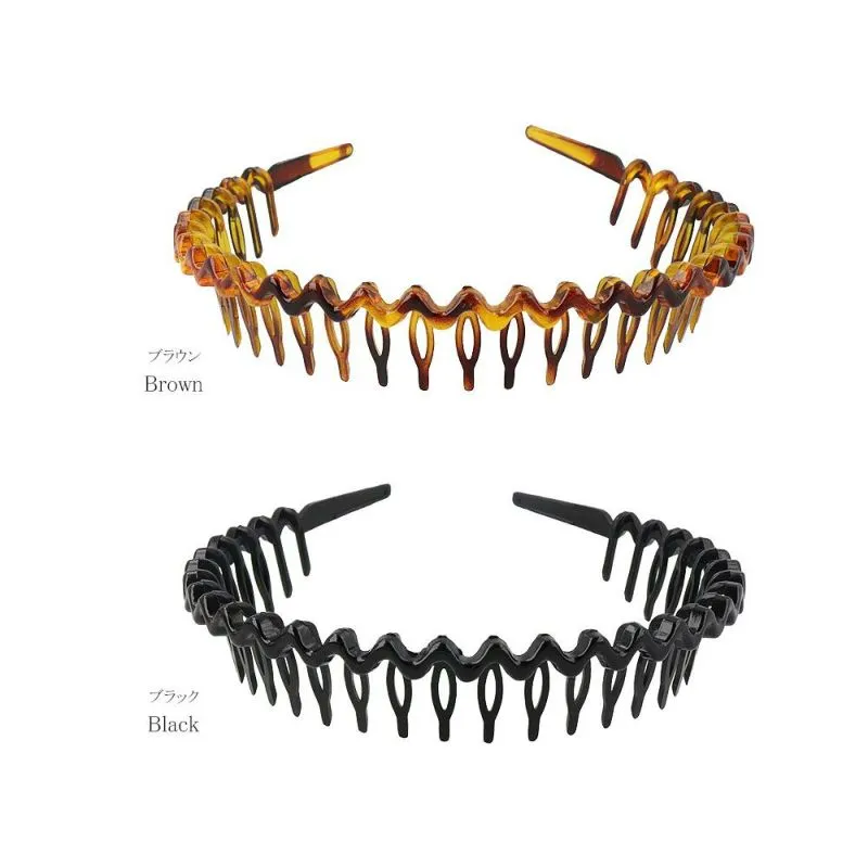 Plastic Teeth Comb Headband