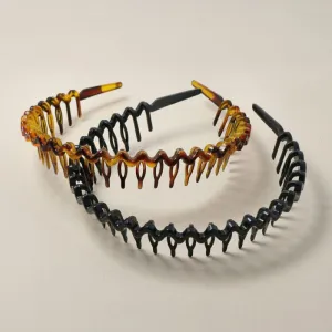 Plastic Teeth Comb Headband
