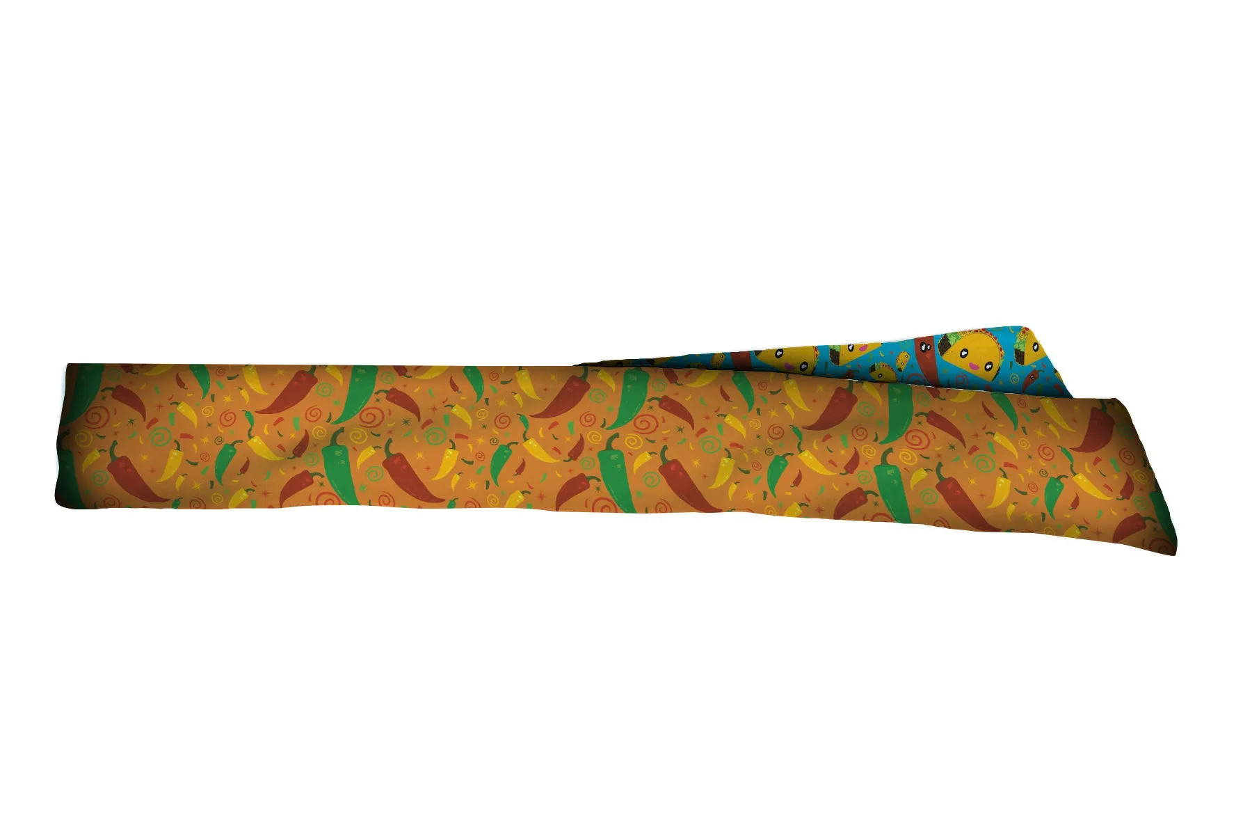 REVERSIBLE Taco Party/Chili Pepper Craze Head Tie (SKU 1362 HTB)