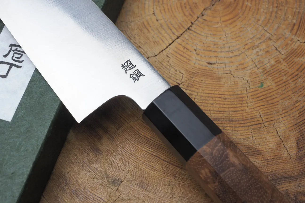 Sukenari ZDP189 Powdered High Speed Steel Gyuto Chef's knife 21cm with Quince Wood Handle