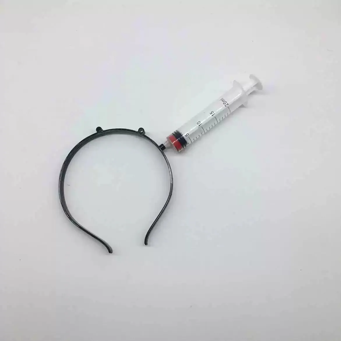 Tricky Halloween Headbands with Simulated Weapons