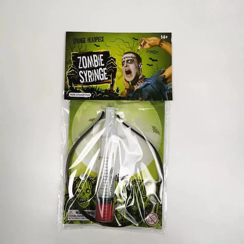 Tricky Halloween Headbands with Simulated Weapons