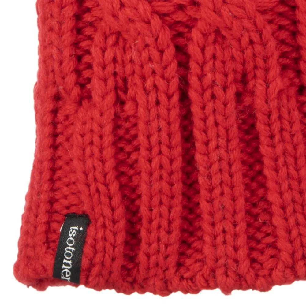 Women’s Chunky Cable Knit Mittens