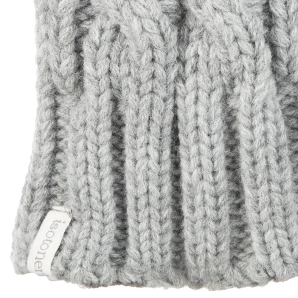 Women’s Chunky Cable Knit Mittens