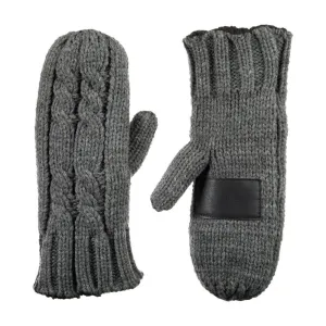 Women’s Chunky Cable Knit Mittens