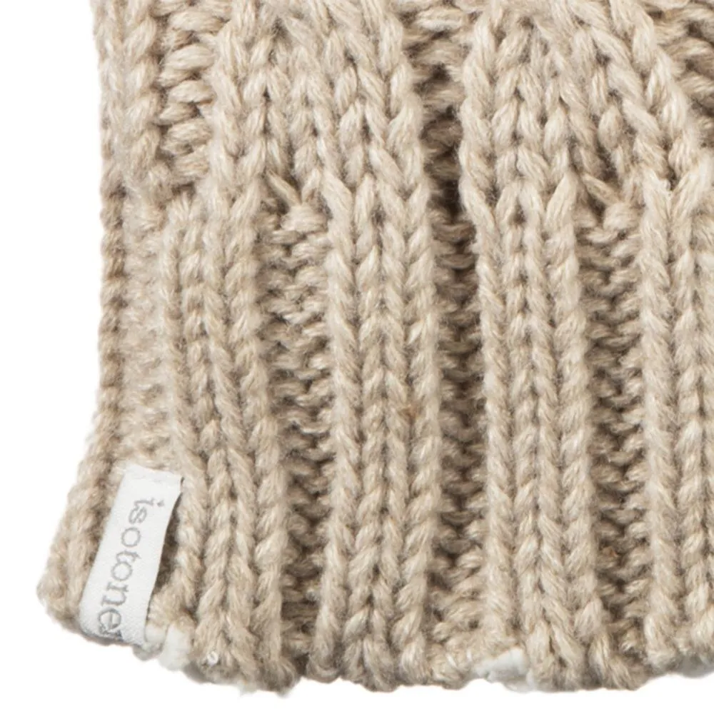 Women’s Chunky Cable Knit Mittens